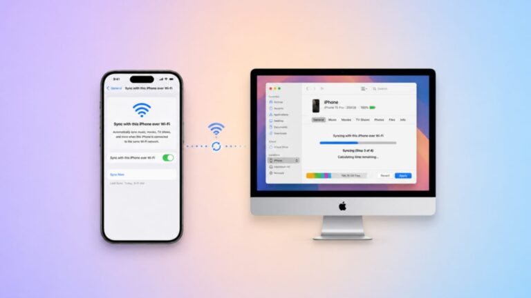 Sync iPhone Over Wi-Fi